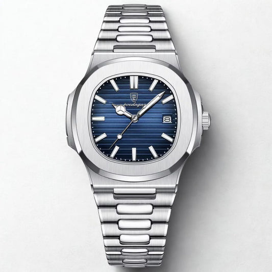Reloj Poedagar Steel (Azul)