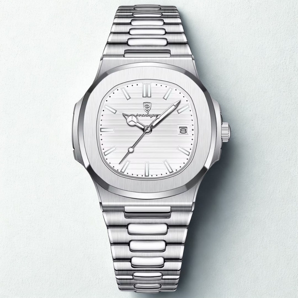 Reloj Poedagar Steel (Blanco)