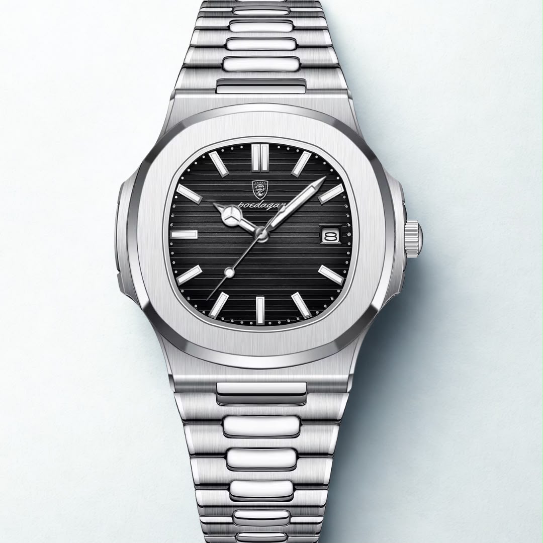 Reloj Poedagar Steel (Negro)