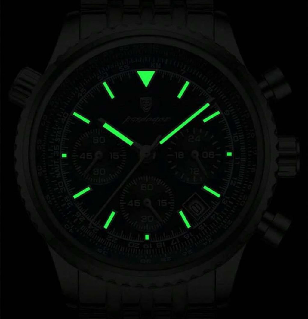 Reloj Poedagar Chronos (verde)